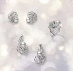 mikimoto Feather Collectionイアリング　ほぼ新品のサムネイル