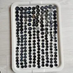 ブラック系ボタン まとめ売り