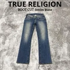 美品 TRUE RELIGION 濃紺 BOOT CUT ラインストーン USA - メルカリ