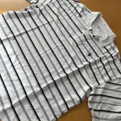 U.S. POLO ASSN. ストライプ ポロシャツ L 半袖