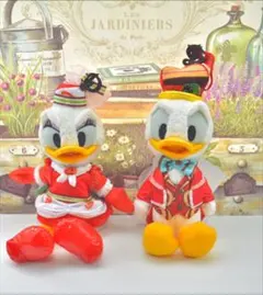 ぬいぐるみバッジ ドナルド デイジー