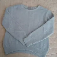 ユナイテッドアローズ　ライトグレー　モヘアニット