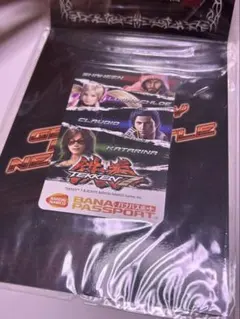 鉄拳 ドットキャラ集合 バナパスポートカード 当選限定品 TEKKEN