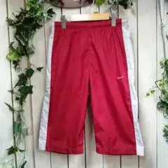 MK557★Nike レッド グレー★シャカパン★ ショートパンツ★M