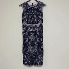 【送料無料】GRACE CONTINENTAL ノースリーブひざ丈ワンピース