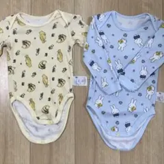 ユニクロ　長袖ボディスーツ　90cm80cm