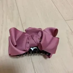 ヘアクリップ リボン バレッタ