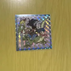 ドラゴンボール ドラゴン×デフォルメシール 孫悟空＆ブルマ　開封品