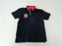 TOMMY HILFIGER トミーヒルフィガー ポロシャツ ブラック XL