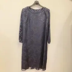 新品　セレモニーワンピース・ネイビー