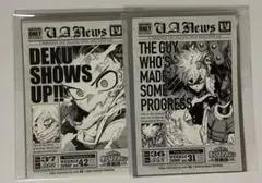 ヒロアカ 原画展 特典 緑谷出久 爆豪勝己