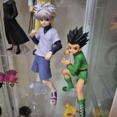 HUNTER×HUNTERフェイタン・シャルナークフィギュア＆ジャンプロゴセット HUNTER×HUNTERフェイタン・シャルナークフィギュア＆ジャンプロゴ