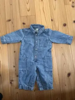 H&M ベビー デニム ロンパース 68cm