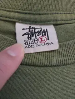90s オールドステューシー ヴィンテージTシャツ 白タグ 両面 クラウン