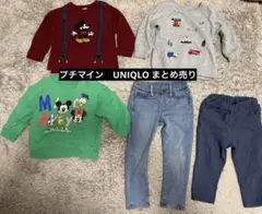 petit main ミッキーマウス UNIQLO まとめ売り