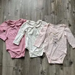 Baby gap❤️ロンパース12-18m ロゴ 襟付き