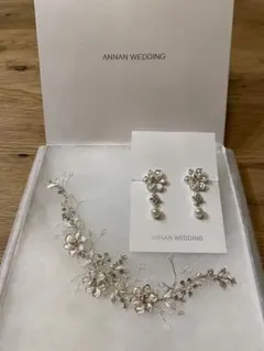 ANNAN WEDDING ブライダル　ウェディング　ヘッドドレス　ピアス