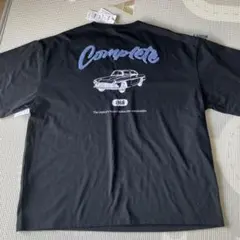 バックプリント Tシャツ ブラック　アソートグラフィックBIGTEEのサムネイル