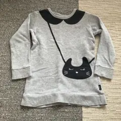 猫ポシェット トレーナー 120