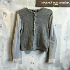 希少"MASAKI MATSUSHIMA FEMME"レイヤードカーディガンMのサムネイル