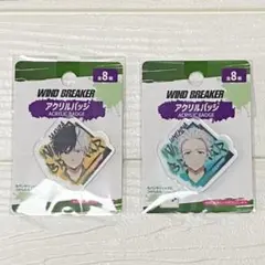 ウィンブレ　桜遥　梅宮一　バッジ　ダイソー　windbreaker