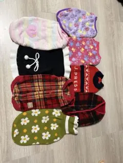 犬服 まとめ売り 小型犬用 秋冬 カジュアル ニット フリース セット