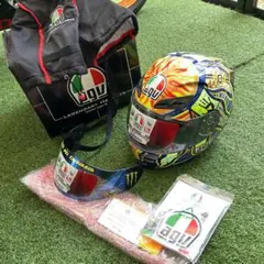 AGV AF-1 ファイブコンチネンツ Ｌ　ロッシモデル 美品】AGV AF-1 バレンティーノロッシ FIVE CONTINENT L - メルカリ