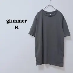 グリマー　Tシャツ　カットソー　カジュアル　半袖　バックプリント　薄手　Mのサムネイル