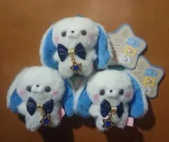 すくっとたっちさん ほしぞら たれうさぎさん マスコットサイズ 3個セット