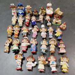 不二家 ペコちゃん ミニフィギュア ストラップ 大量セット - メルカリ