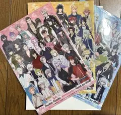 【未使用品】 特 刀剣乱舞 花丸 クリアファイル三点