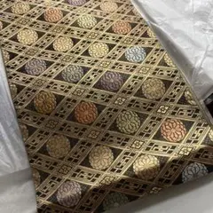六通袋帯 鴛鴦 松 菊 華文 金糸 - メルカリ