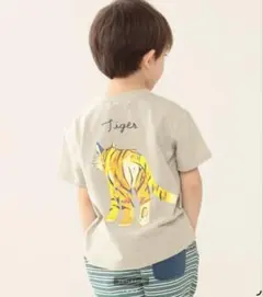 BEAMS mini / アニマル ヒップ Tシャツ　130㎝　タイガーのサムネイル