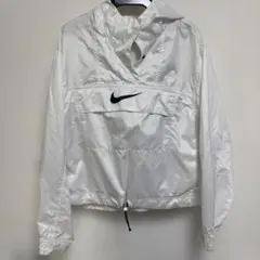 Nike ホワイト ウィンドブレーカー L