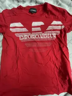 EMPORIO ARMANI 赤 Tシャツ 12A