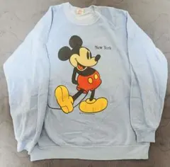80s 90s Sherry Disney スウェット ミッキー ニューヨーク