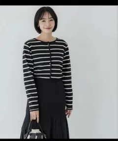 【新品】coca 金ボタンニットカーディガン