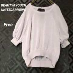 BEAUTY&YOUTH UNITEDARROWS サマーニット パフスリーブのサムネイル