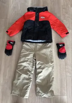 子ども用スキーウェアnima 85cm〜105cm、手袋120cm