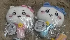 超まじかるちいかわ ぬいぐるみミラー ちいかわ　ハチワレ