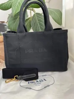 PRADA CANAPA カナパ ブラック ショルダー トート