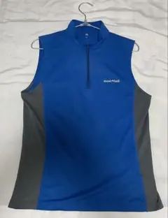 アオリンゴ様専用：mont-bell ノースリーブジップシャツ M