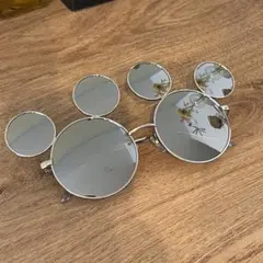 【ディズニー】ミッキー型ミラーサングラス