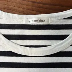 le.coeur blanc ボーダーTシャツのサムネイル