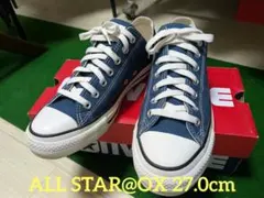 CONVERSE ALL STAR@OX NAVY 27.0cm