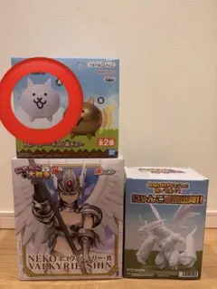 にゃんこ大戦争” 一番くじ D賞フィギュアのみ計16体セット♪(๑ᴖ◡ᴖ๑