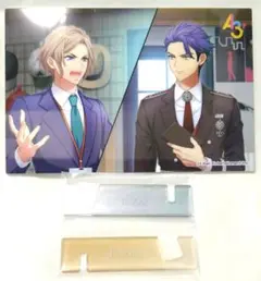 A3!　ローソン　アクリルスタンド　摂津万里＆兵頭十座