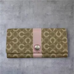 COACH コーチ 長財布 オプアートのサムネイル