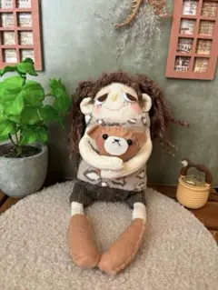 ソックガール★191 ハンドメイド ソックモンキー