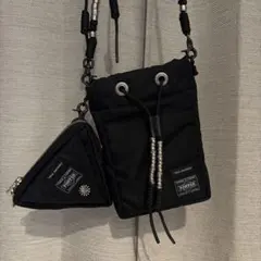【極美品】TOGA × PORTER 21ss ショルダー サコッシュ ブラックのサムネイル